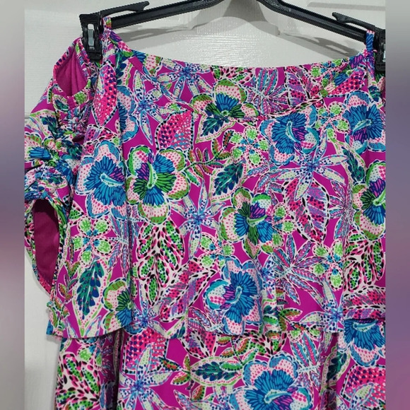 NWT Stella Parker Collection Plus Size Multicolor Floral Two Piece Swim Size 22W - Picture 3 of 11